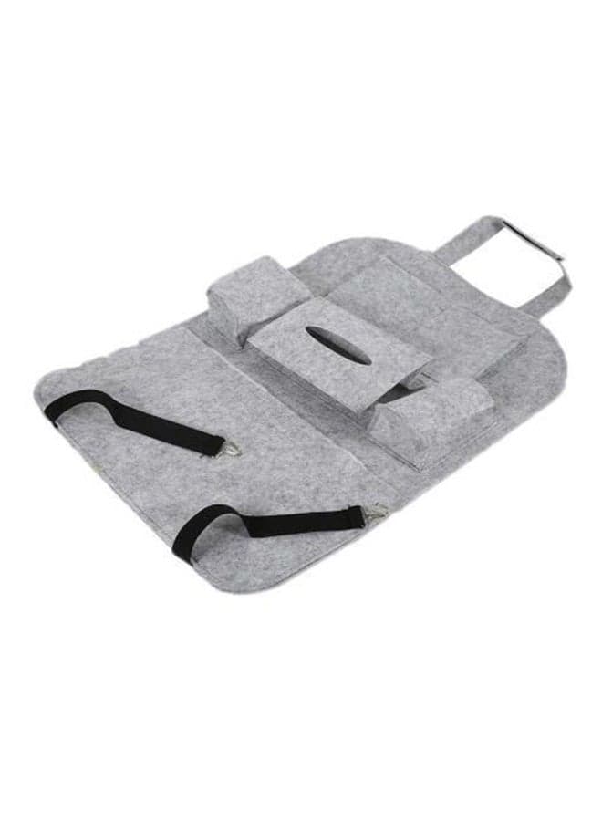 Auto Storage Pockets Vehicle Bags Back Seat Grey