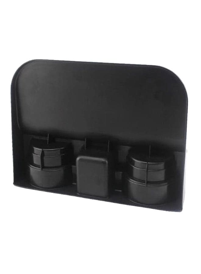 Car 2 Cup Holder Seat Portable Multifunction Vehicle - Black