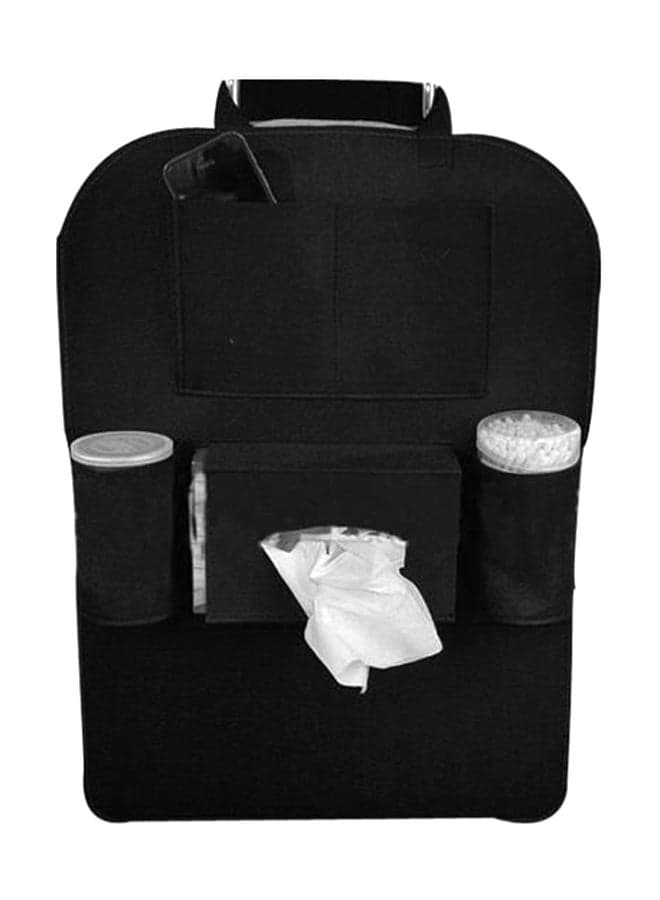 Car Back Seat Organizer - Black