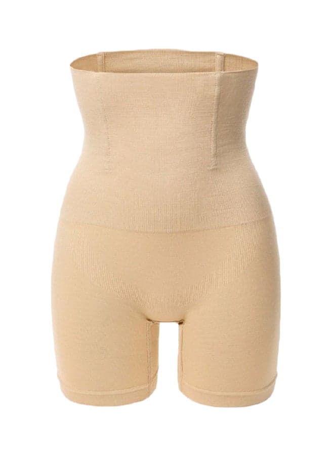 Breathable Trigonometric Shapewear Beige
