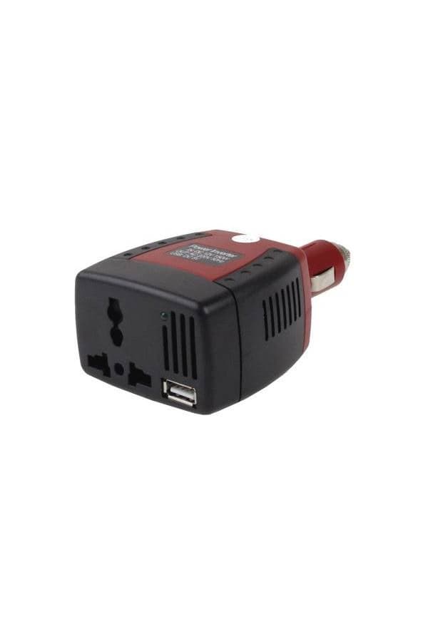 Power Adapter For 12V Dc To 220V Ac Usb 5V Car Power Inverter