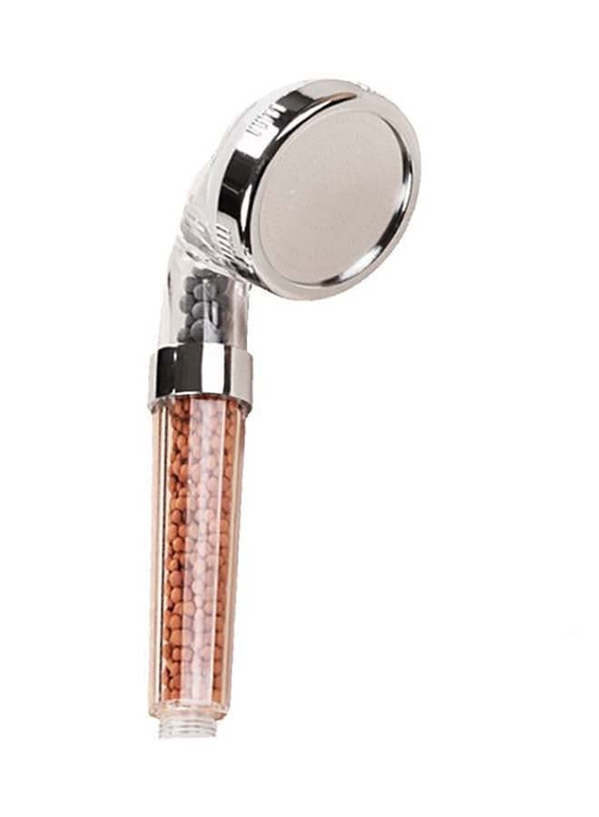 Steel Water Saving Bathroom Shower Head Clear 30cm
