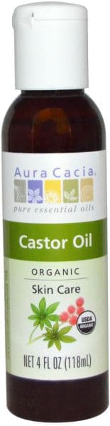 Cacia Organic Skin Care Castor Oil 4 Fl Oz 4 Ounce
