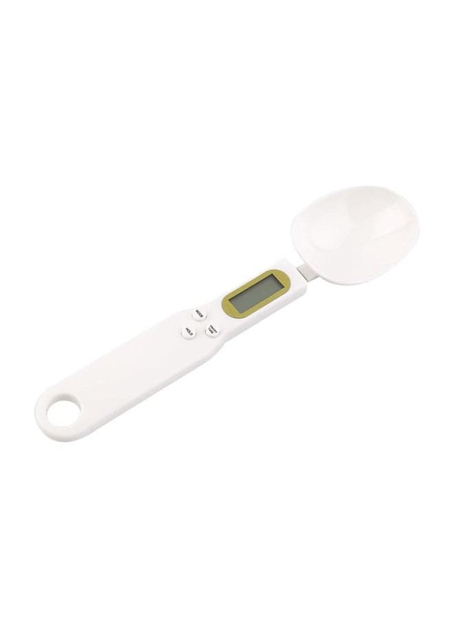 Digital Electronic Spoon Weight Scale JMYBAH580601-SG White
