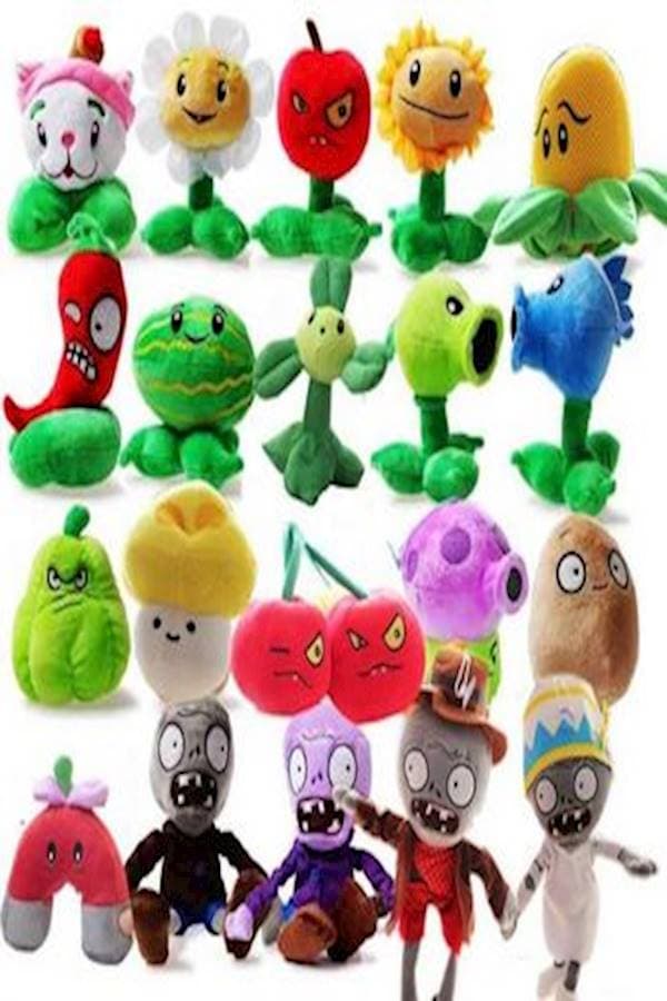 20 Game Players Doll Plants Vs Zombies Plush Toys 15cm