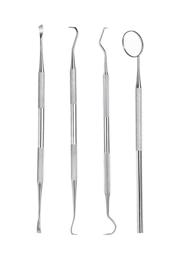 4-Piece Teeth Scraper Set For Personal And Professional Use