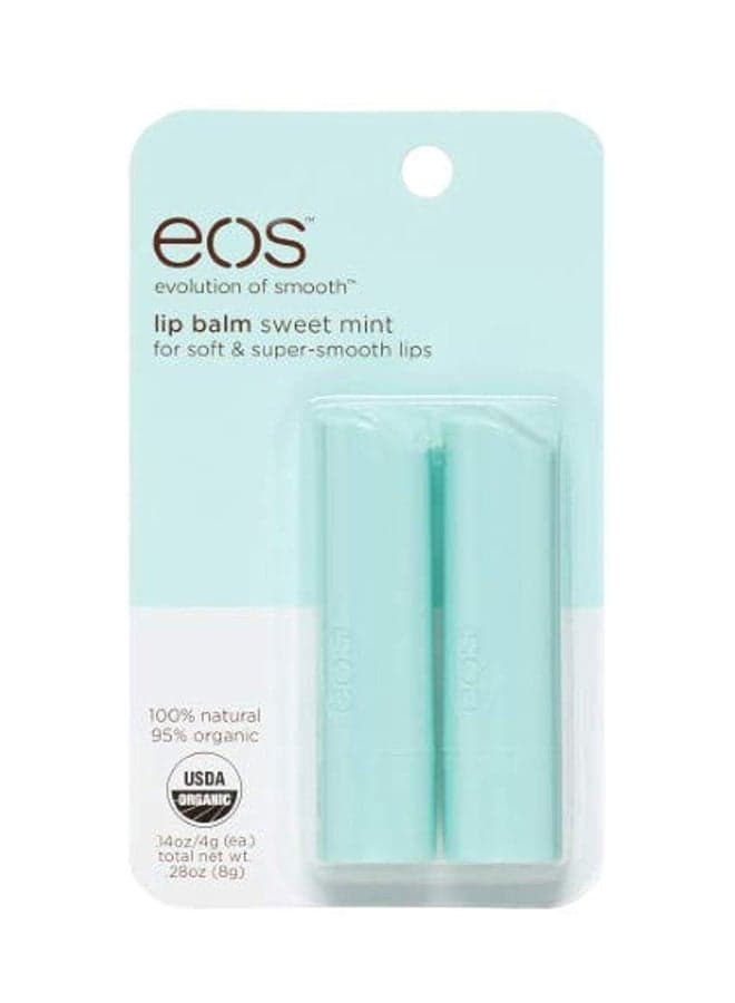 Pack Of 12 Lip Balm Stick, Sweet Mint