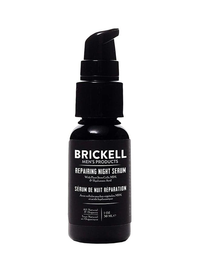 Brickell S Anti Aging Repairing Night Serum For Natural & Organic Vitamin C Face Serum 1Oz