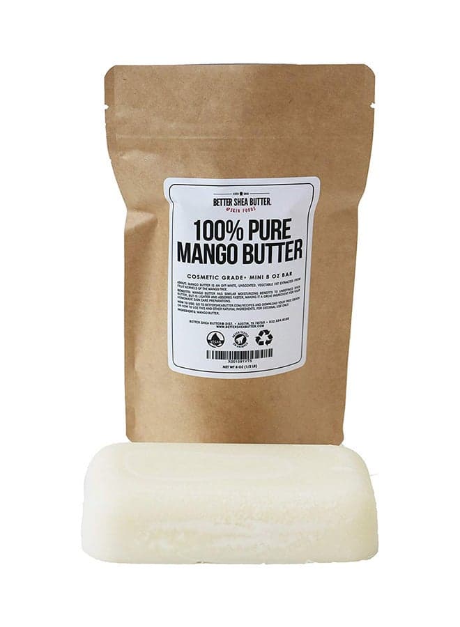 100% Pure Mango Butter Can Substitute Shea Butter In Soap And Lotion Recipes Moisturizing Scentfree Hexanefree 8 Oz By