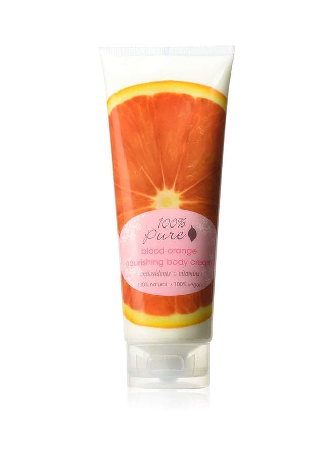 100% Pure Blood Orange Nourishing Body Cream 8.0 Fluid Ounce