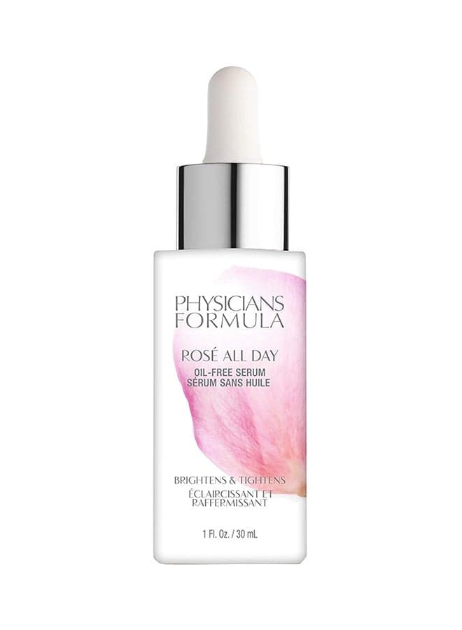 Rose All Day Oilfree Serum 1 Fluid Ounce