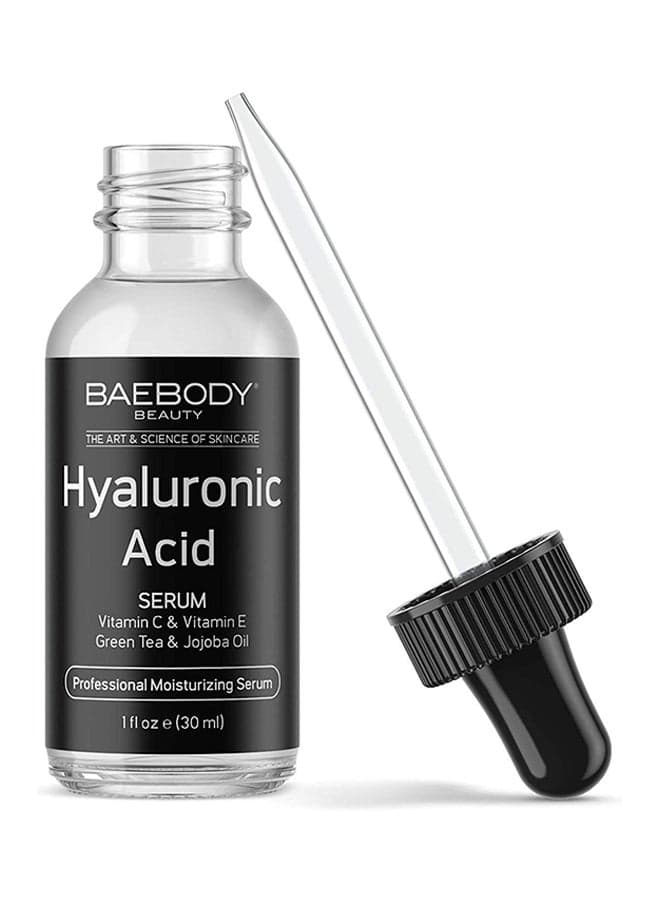 Hyaluronic Acid Serum For Face Topical Facial Serum W Vitamin C & Vitamin E For More Radiant Looking Skin 1Oz