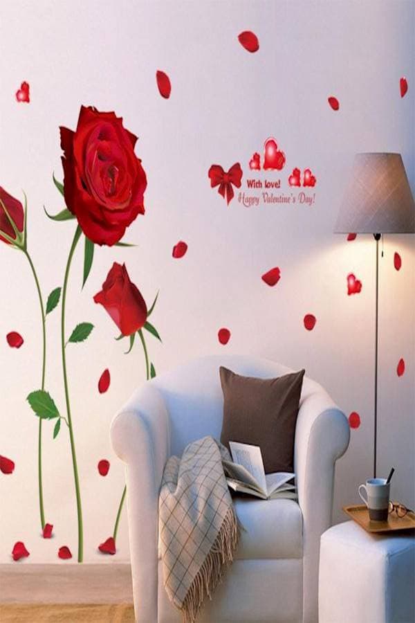 Bedroom Wall Decoration Stickers Multicolour