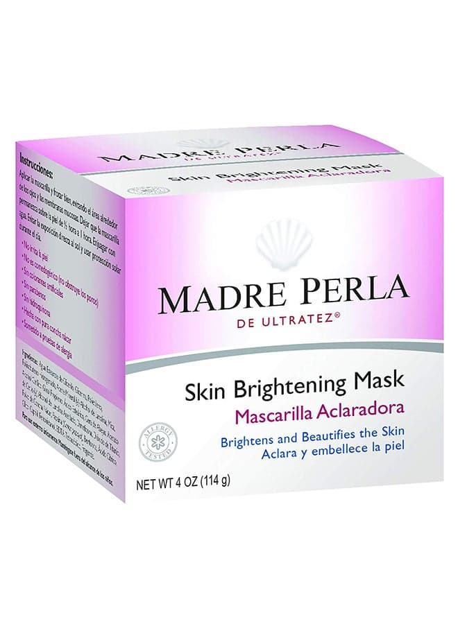 Skin Brightening Mask, No Hydroquinone, Parabens Or Artificial Colors, Allergy-Tested