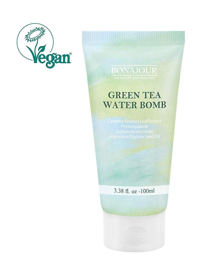 Green Tea Natural Moisturizing Cream For Dry And Sensitive Skin, Best Face Moisturizer 3.38 Fl. oz
