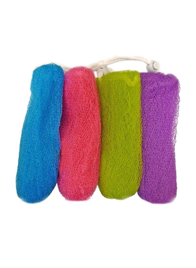 Exfoliating Mesh Soap Saver Pouch (4Pk)(Color Assorted)