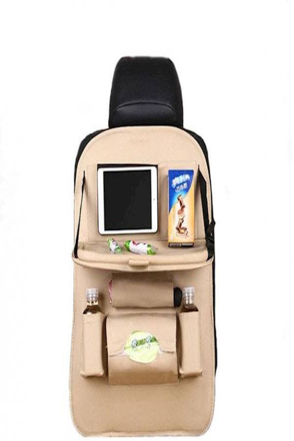 Multi Storage Back Seat Organizer and Seat Protector