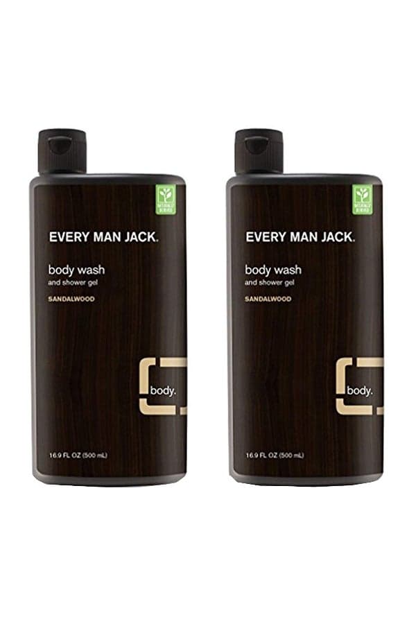 Sandalwood Body Wash 16.9 Fluid Ounce (Pack Of 2)