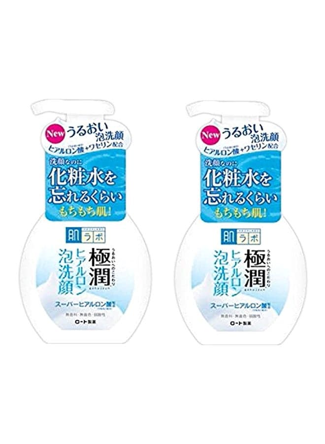 Pack Of 2 Hyaluronic Acid Cleansing Foam