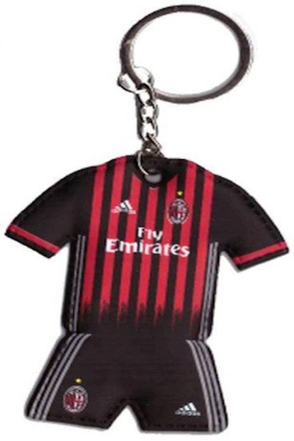 Italy Ac Milan Soccer Football Jersey T Shirt Key Chain