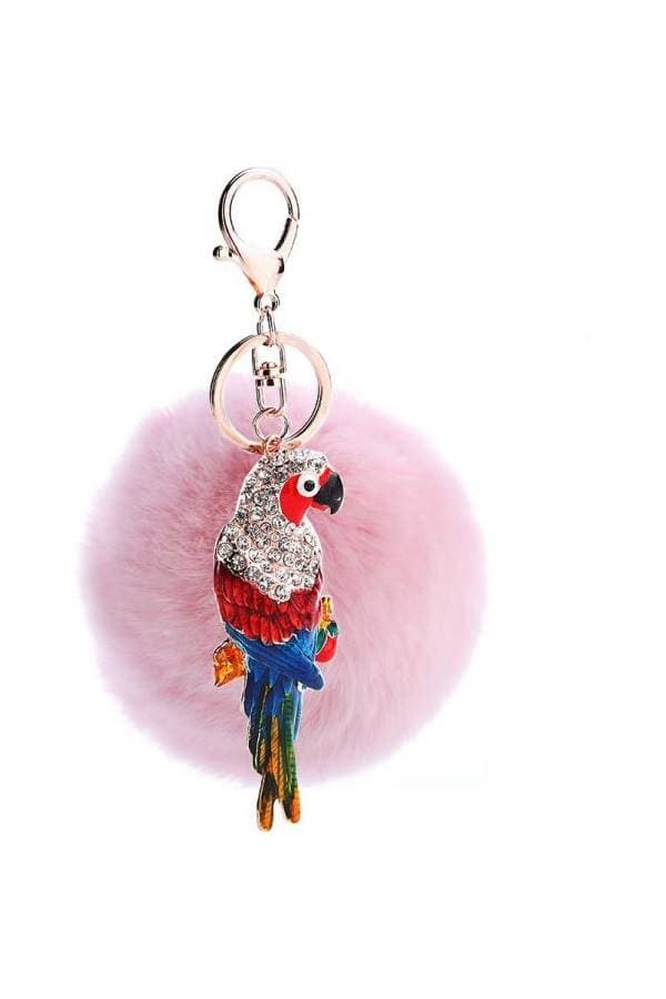 Cartoon Cute Parrot Shape 'S Key Chain