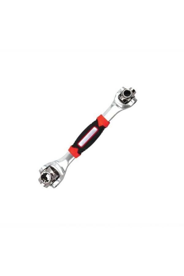 48-In-1 Multipurpose Socket Wrench Silver/Black/Red