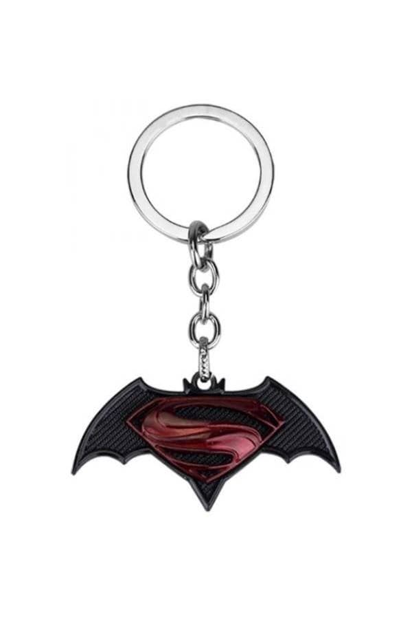 Superman Batman Batymbol Zinc Alloy Key Chain
