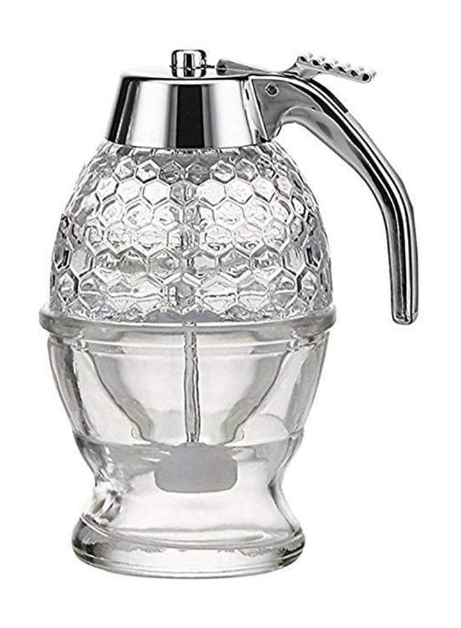 Honey Dispenser Clear/Silver