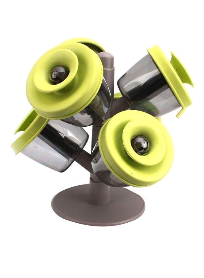 5 Piece Pop Up Spice Rack Set
