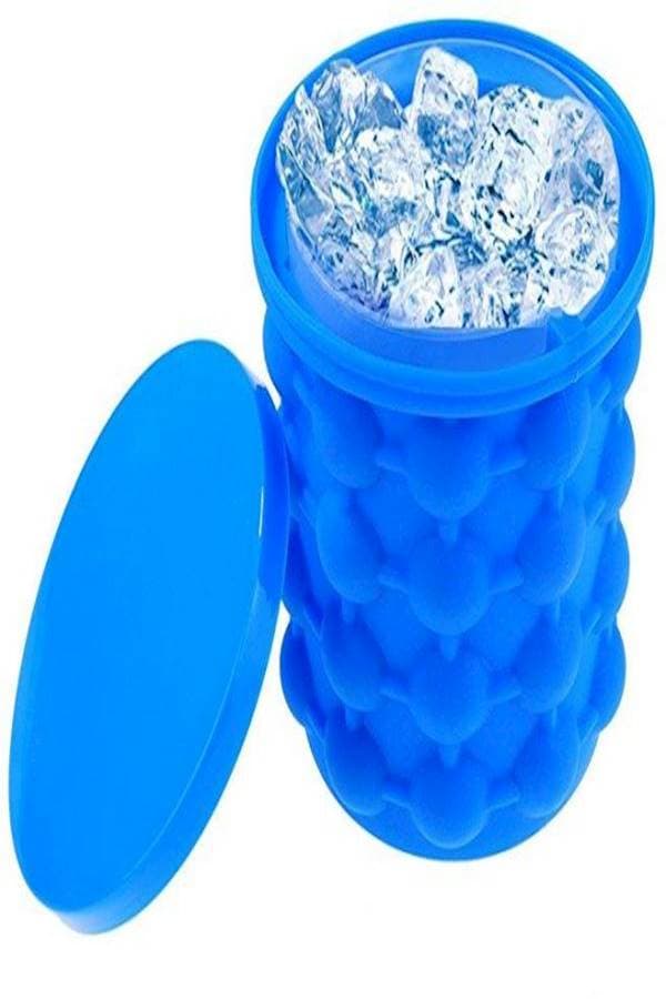 Ice Cube Maker Silicone Ice Bucket Saving Ice Cube Mold Kitchen Tools Cocktail, Beverages and More