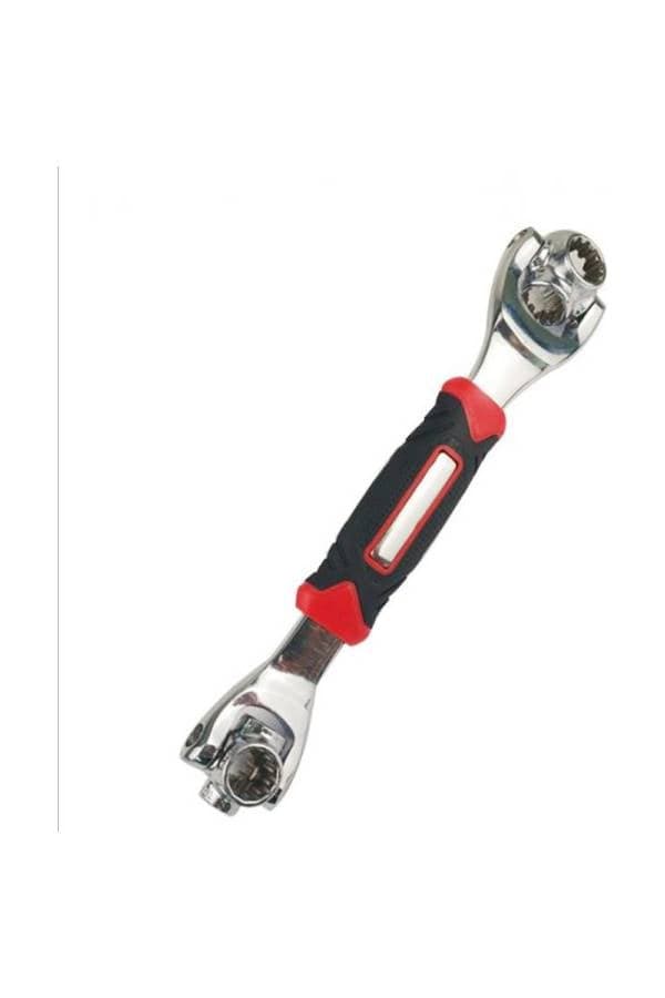 48-In-1 Anti-Slip Wrench Red