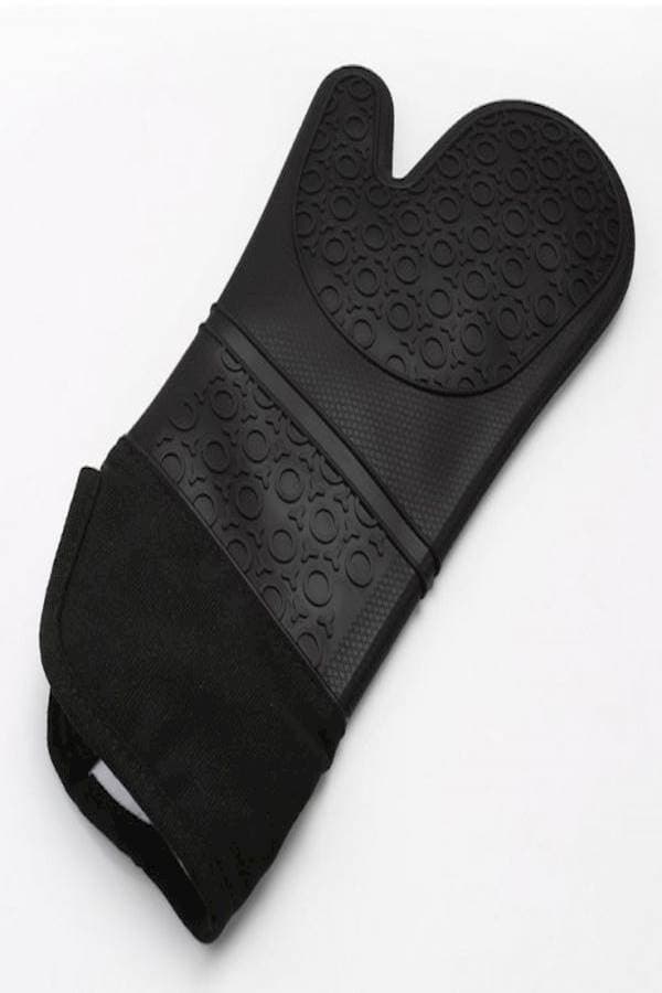 Heat Insulation Kitchen Gloves Black