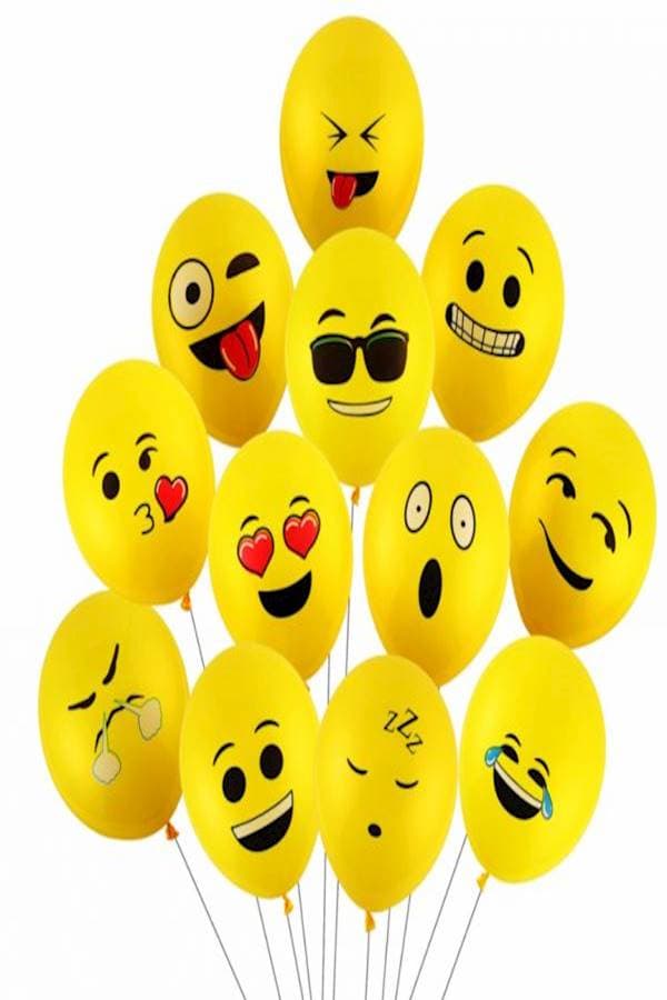 100-Piece Inflatable Decorative Balloons