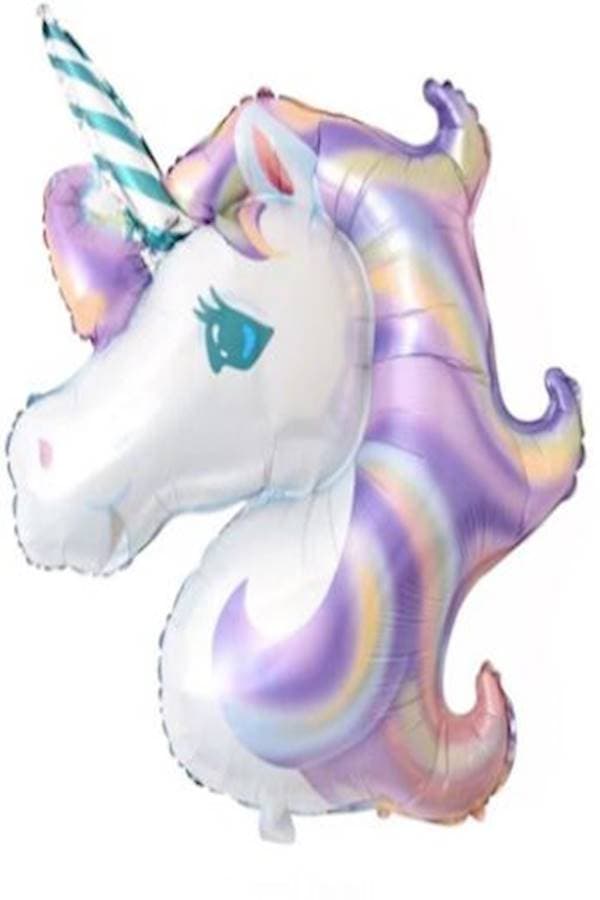 Unicorn Head Party Decorative Foil Balloon