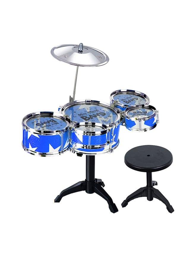 8-Piece Deluxe Jazz Drum Set 60x54x30cm