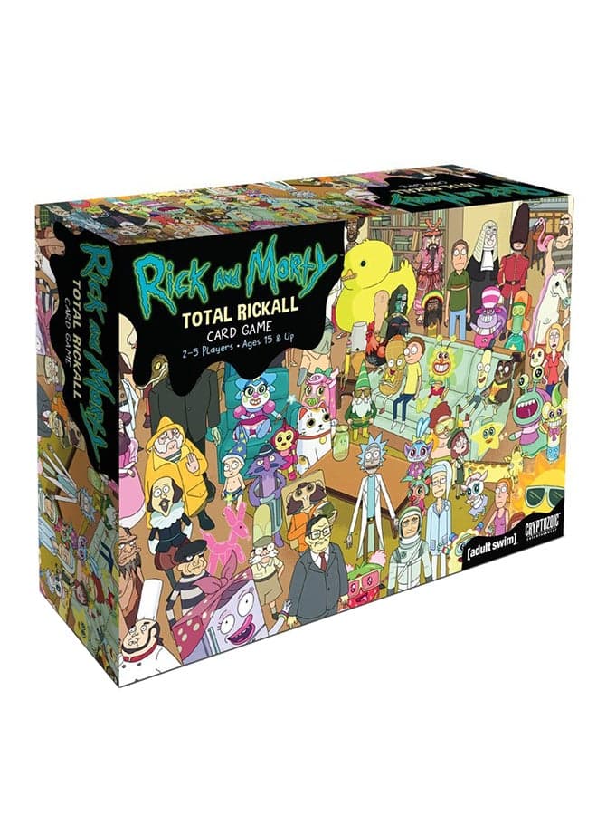 Rick And Morty Total Rickall Cooperative Card Game