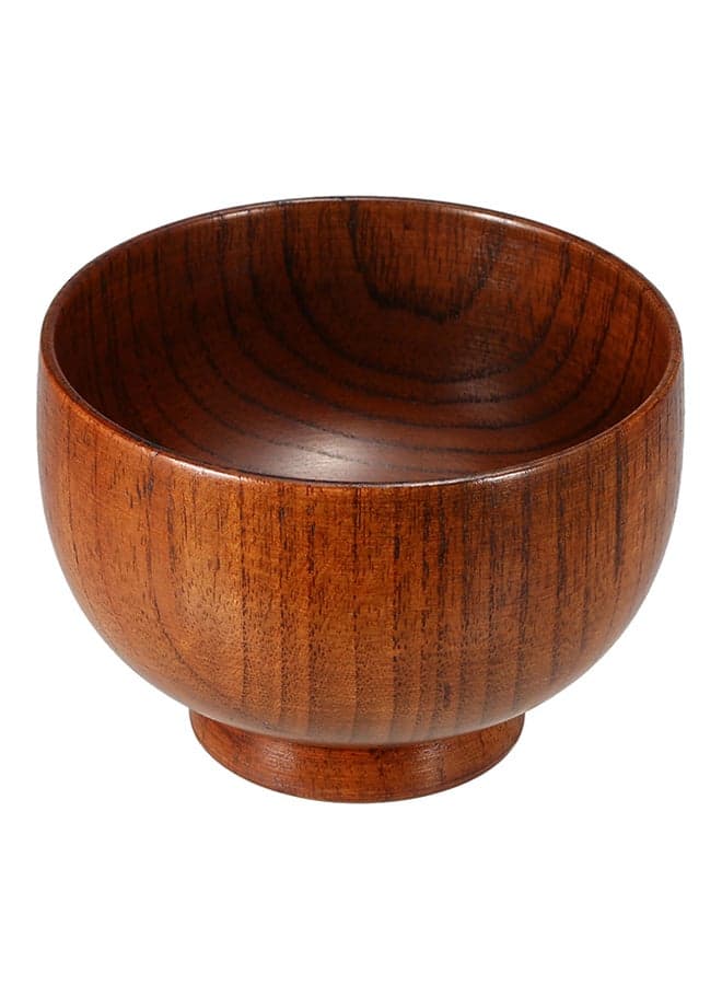 Wooden Shaving Bowl Brown