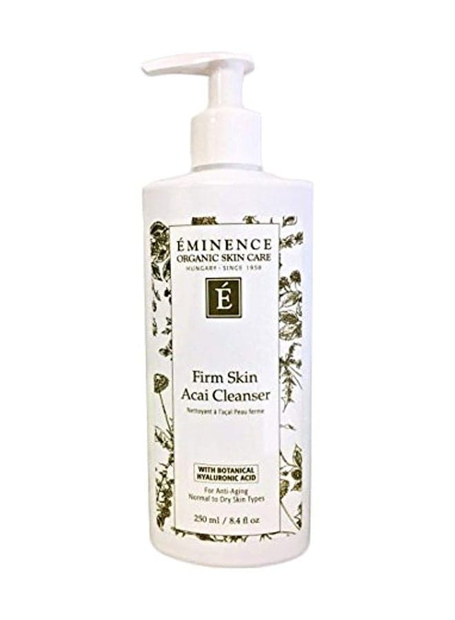 Eminence Organic Skincare Firm Skin Acai Cleanser with Hyaluronic Acid, 8.4 Ounce