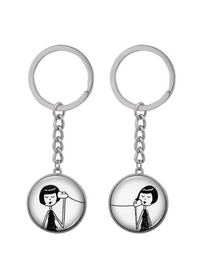 Two Part Keychain