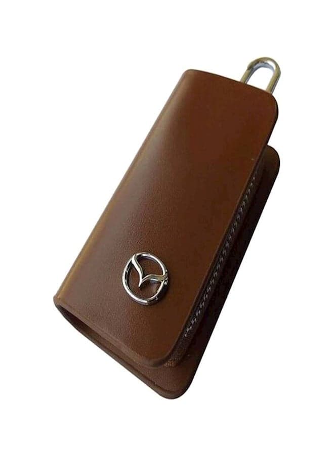 Mazda Leather Key Chain