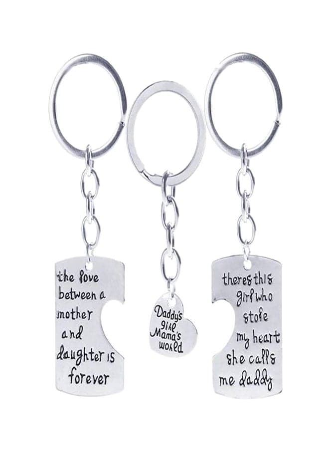 3 Piece Key Chain