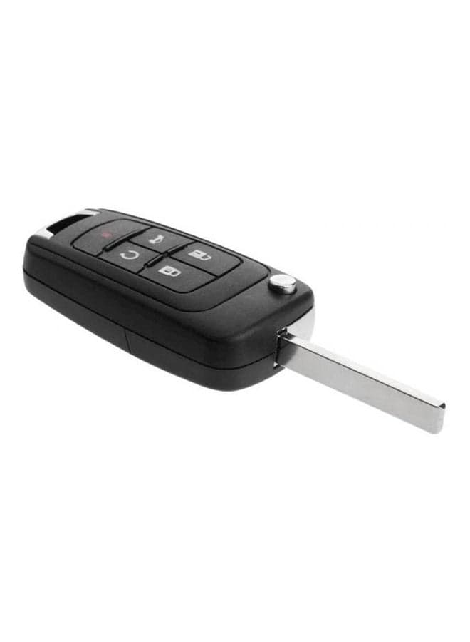 Black 5 Butons Chevrolet Car Key Cover Key Chain