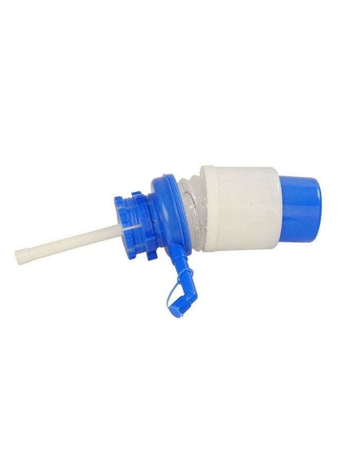 Hand-pressure Drinking Water Dispenser White/Blue