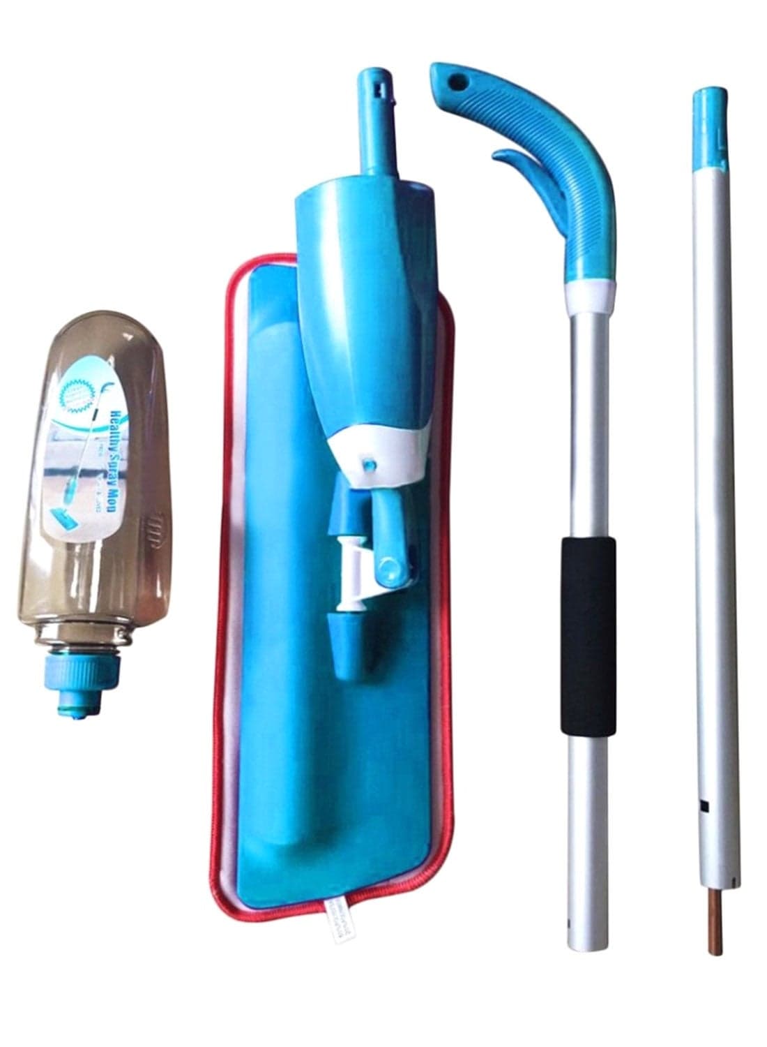 Long Handle Water Spray Mop Tool Blue