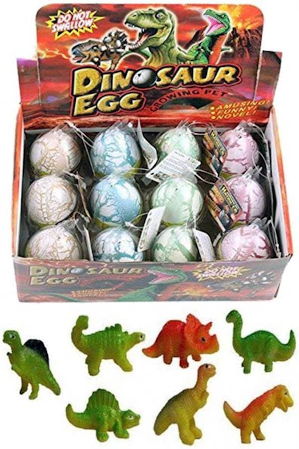 12-Piece Dinosaur Egg Dragon Hatch-Grow Egg