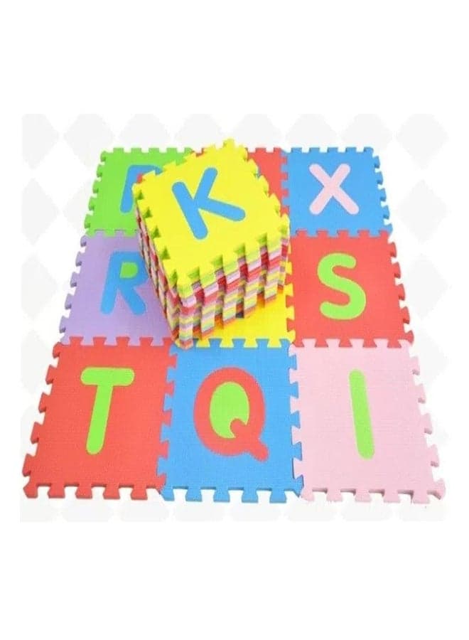 Alphabets Printed Puzzle Mat