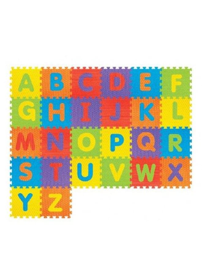 26-Piece Alphabets Printed Puzzle Mat