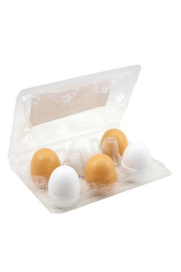 6-Piece Wooden Assemble Play Eggs Toy