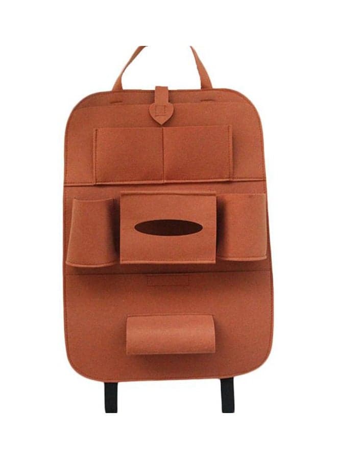 Multi-Functional Car Seat Storage Bag-Camel