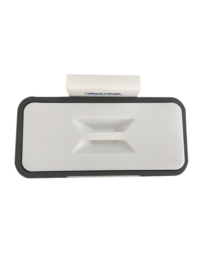 Hanging Trash Bag Holder White